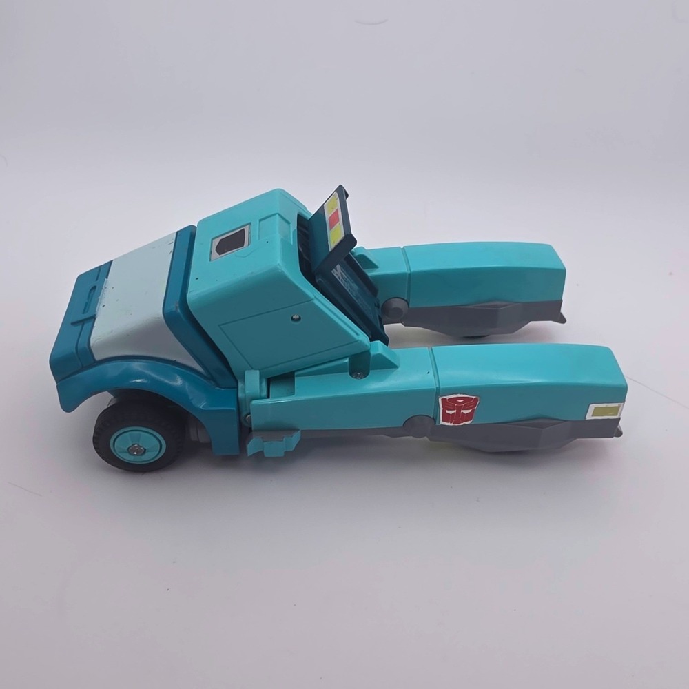 Hasbro Transformers G1 Kup Action Figure Teal Fair Cond. As is 1986 Vintage Toy